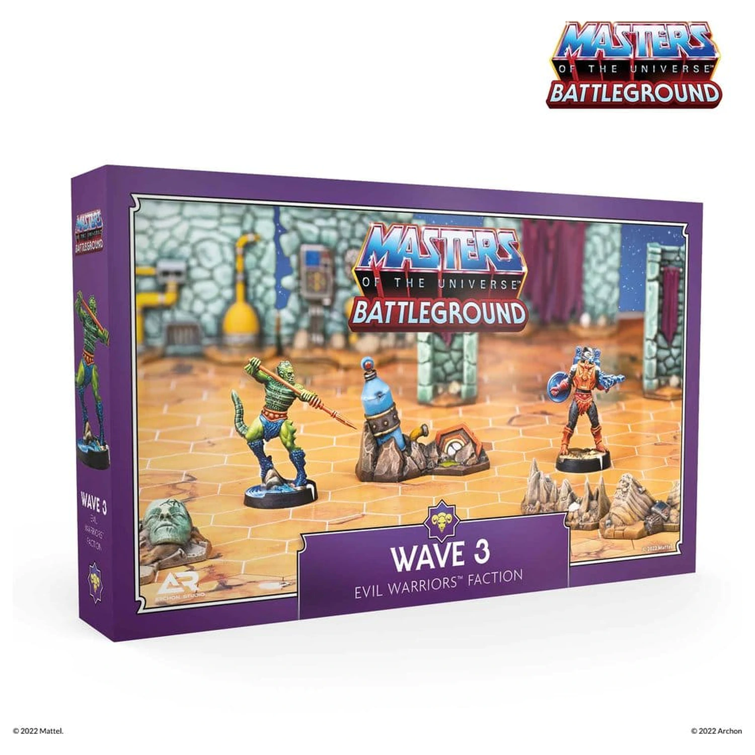 Masters of the Universe: Battleground Miniatures Joc de miniaturi Valul 3: Facțiunea Războinicii Răului *Versiunea în engleză* poza produsului
