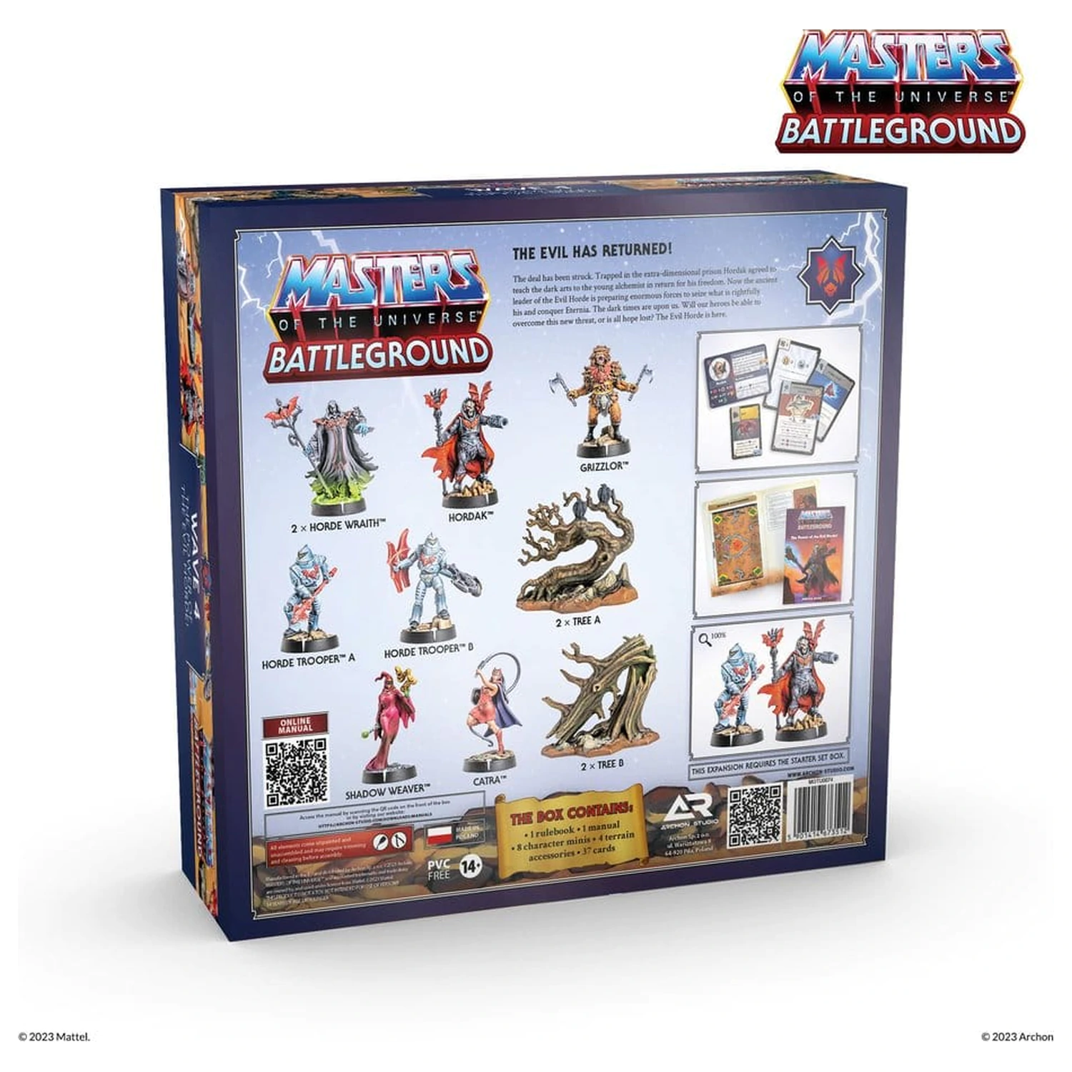 Masters of the Universe: Battleground Miniatures Game Wave 4: The Power of the Evil Horde *Versiunea în engleză* poza produsului