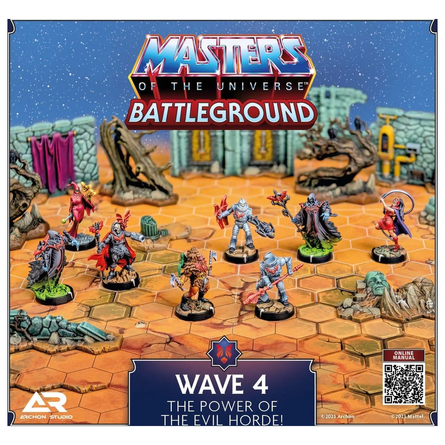 Masters of the Universe: Battleground Miniatures Game Wave 4: The Power of the Evil Horde *Versiunea în engleză* poza produsului