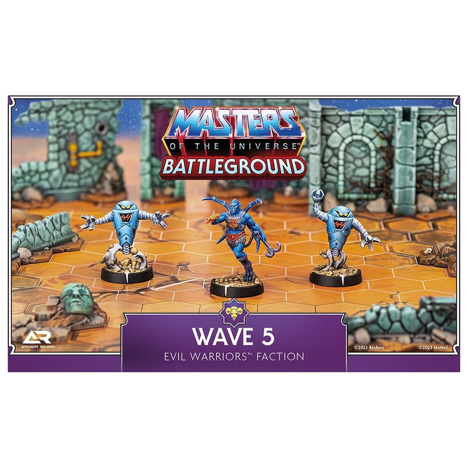 Masters of the Universe: Battleground Miniatures Game Wave 5: Evil Warriors Faction *Versiune în engleză* poza produsului