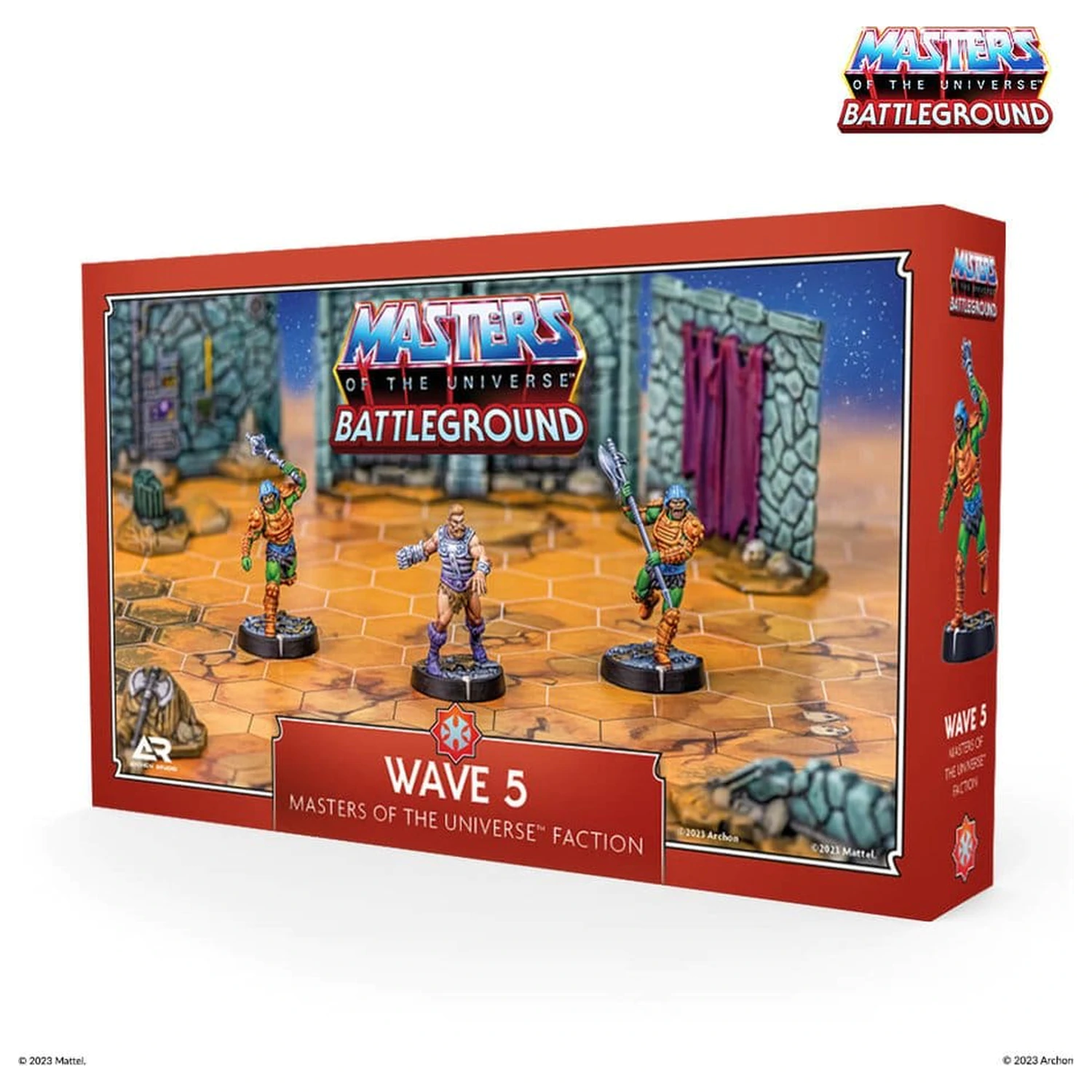 Masters of the Universe: Battleground Miniatures Game Valul 5: Masters of the Universe Facțiune *Versiunea Engleză* poza produsului