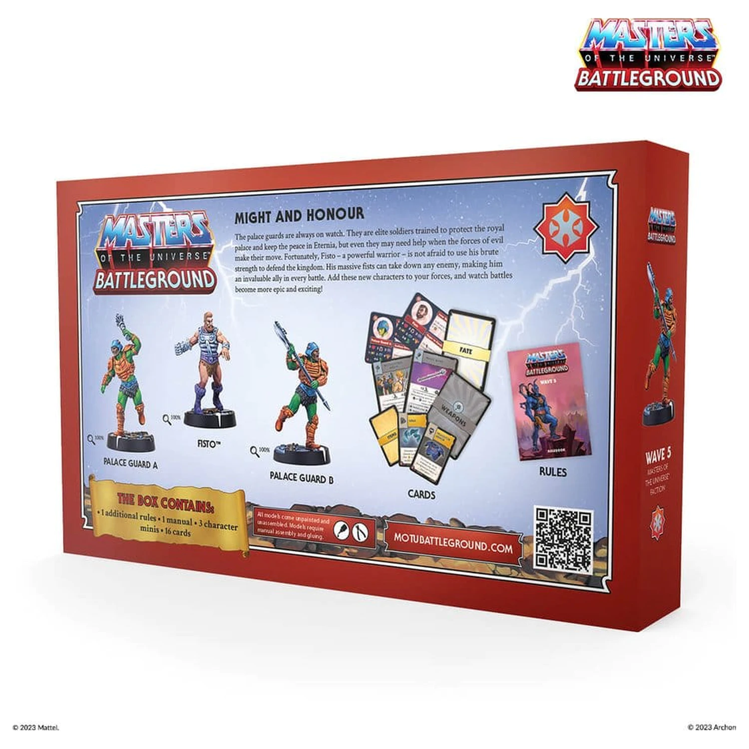 Masters of the Universe: Battleground Miniatures Game Wave 5: Masters of the Universe Faction *Versiunea Germana* poza produsului