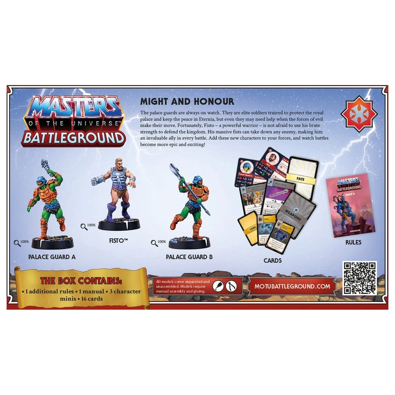 Masters of the Universe: Battleground Miniatures Game Wave 5: Masters of the Universe Faction *Versiunea Germana* poza produsului