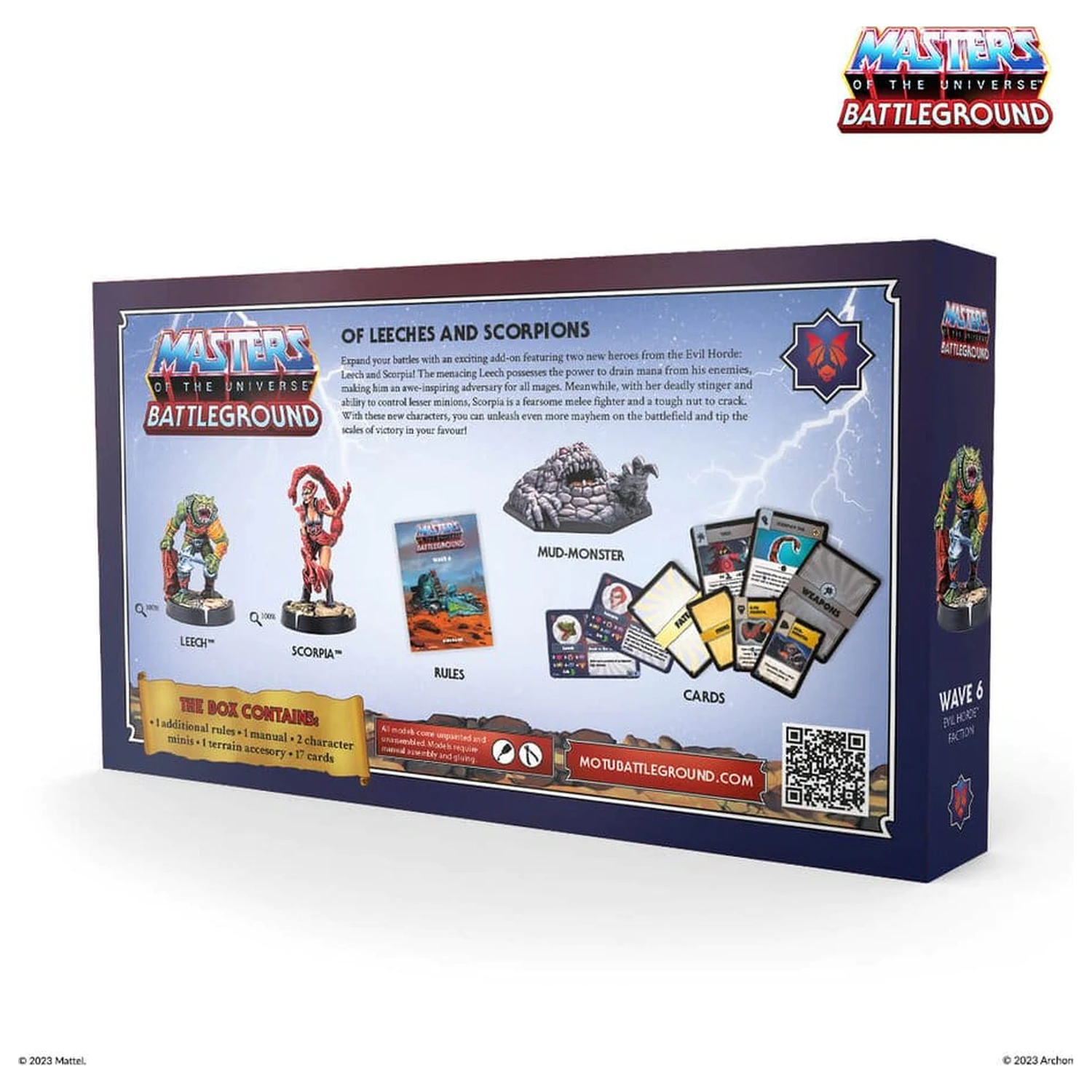 Masters of the Universe: Battleground Miniatures Game Wave 6: Evil Horde Faction Versiunea în Engleză poza produsului