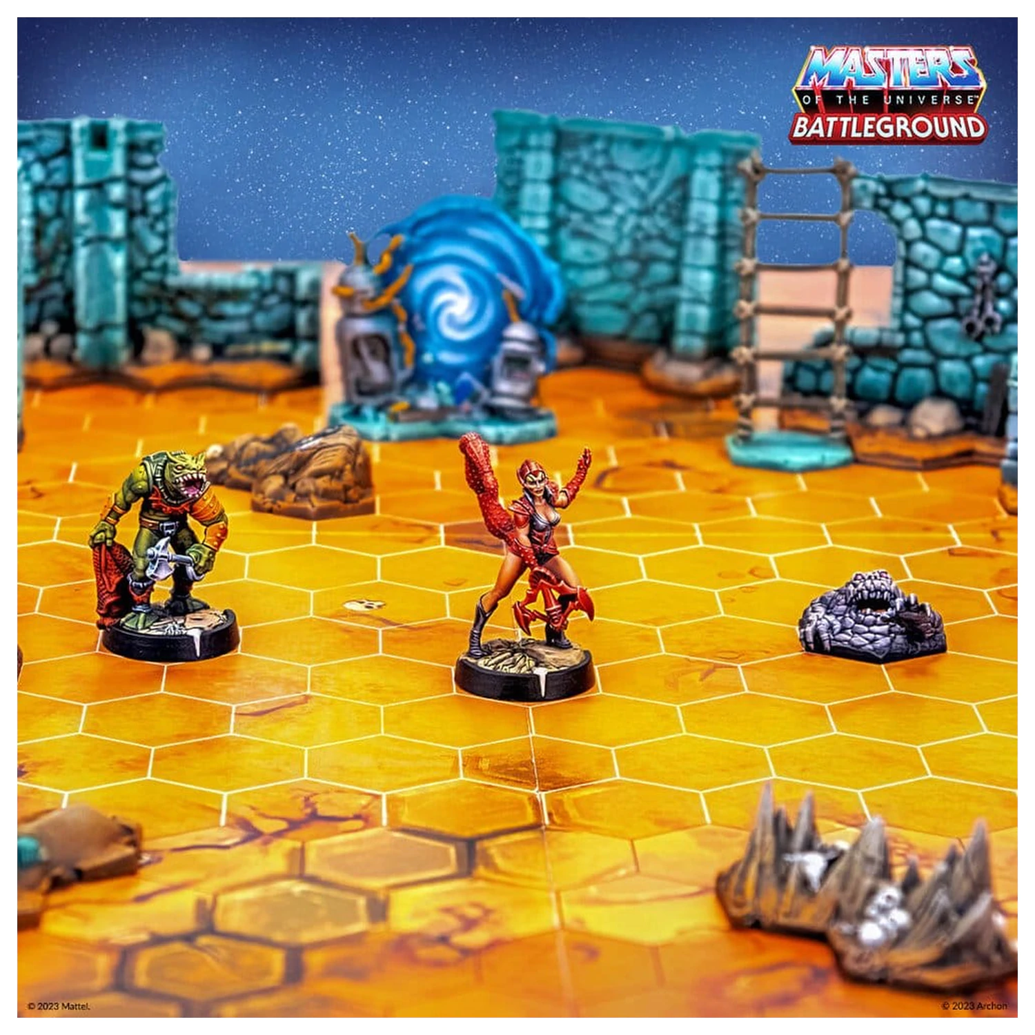 Masters of the Universe: Battleground Miniatures Game Wave 6: Evil Horde Faction *Versiunea germană* poza produsului