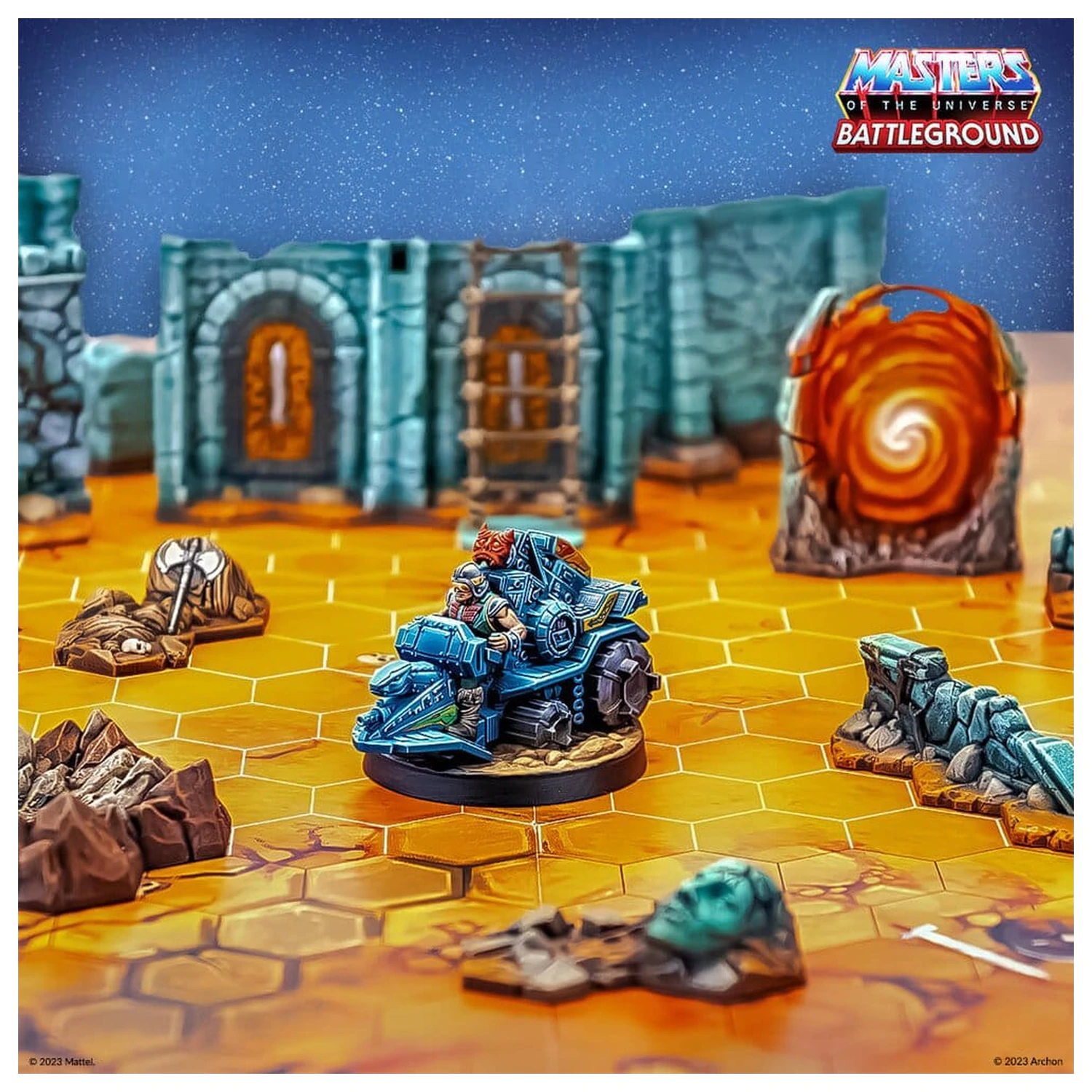 Masters of the Universe: Battleground Miniatures Game Wave 6: Faction Fighting Foe Men *Versiune in engleza* poza produsului