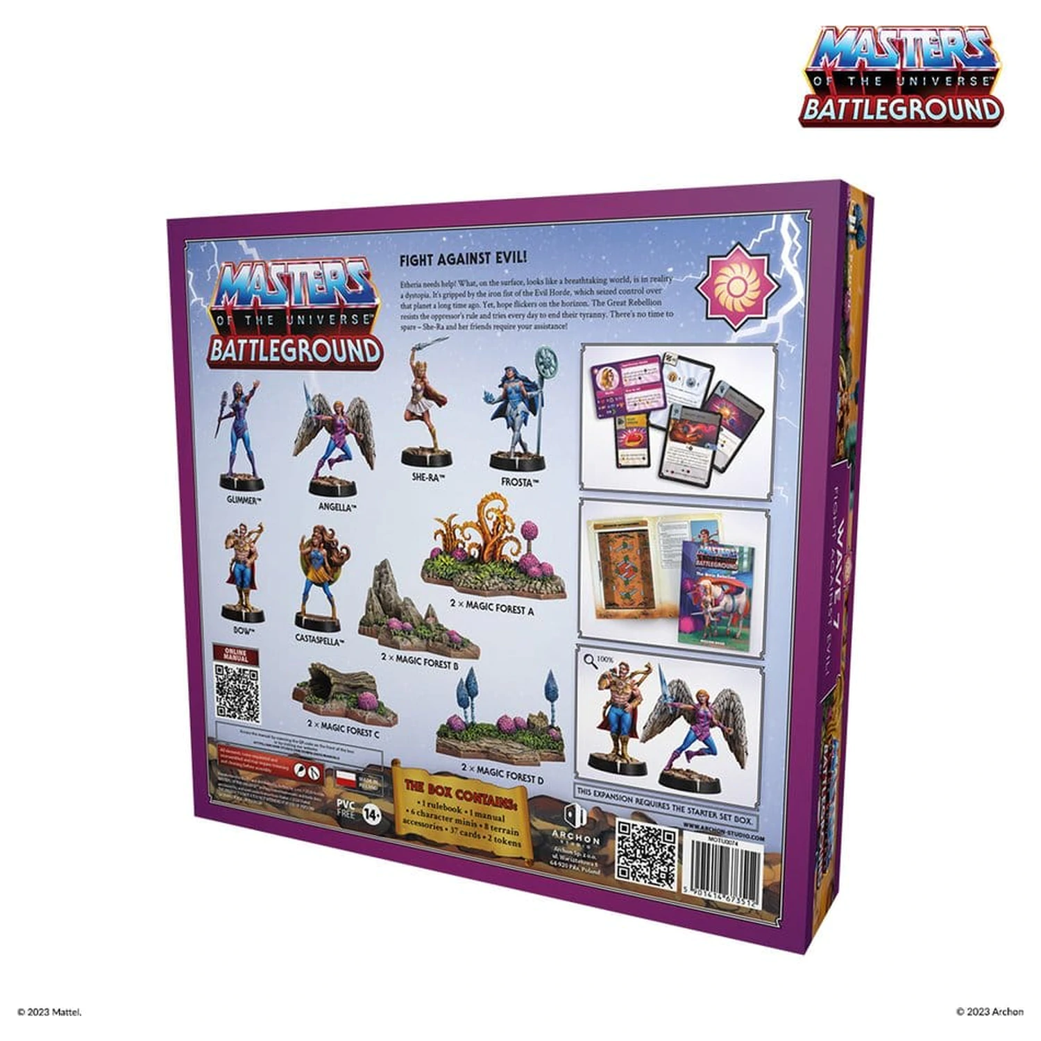 Masters of the Universe: Battleground Miniatures Game Wave 7: The Great Rebellion *versiunea germana* poza produsului