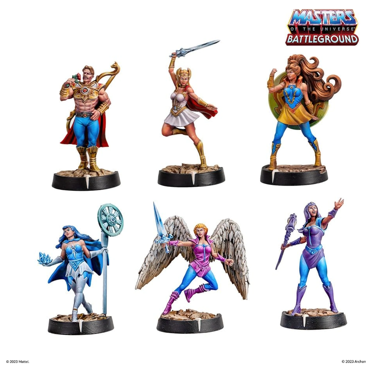 Masters of the Universe: Battleground Miniatures Game Wave 7: The Great Rebellion *versiunea germana* poza produsului