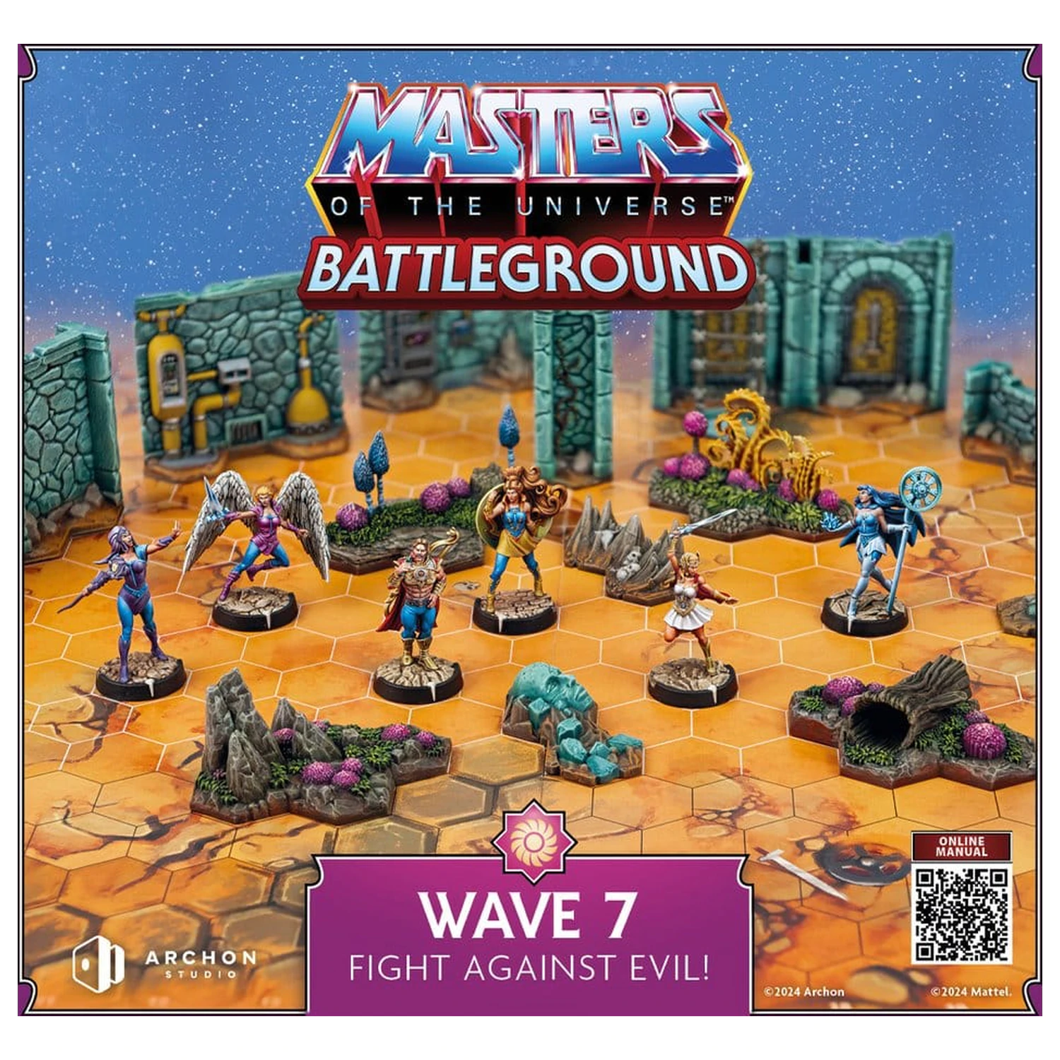Masters of the Universe: Battleground Miniatures Game Wave 7: The Great Rebellion *versiunea germana* poza produsului