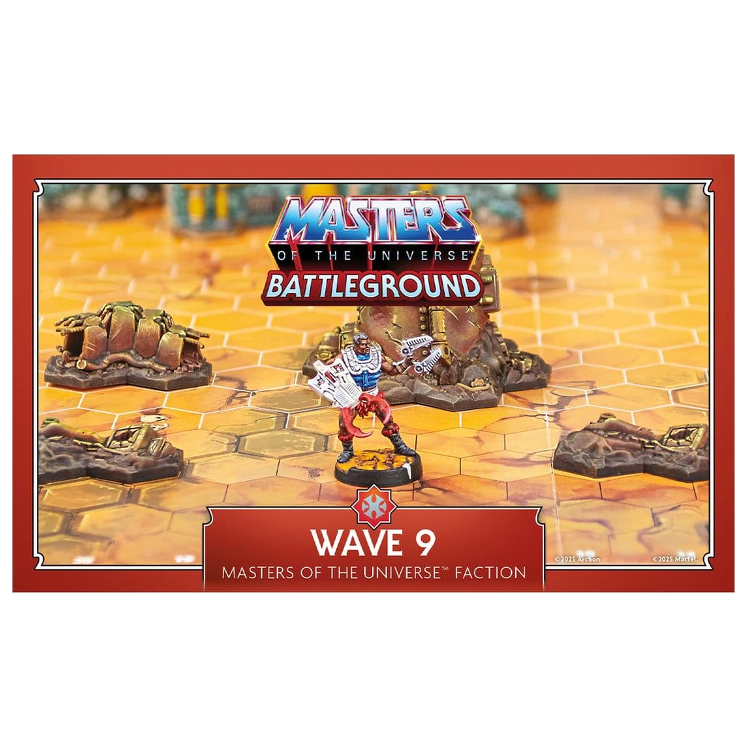 Masters of the Universe: Battleground Miniatures Game Wave 9: Masters of the Universe Faction Versiunea în engleză poza produsului