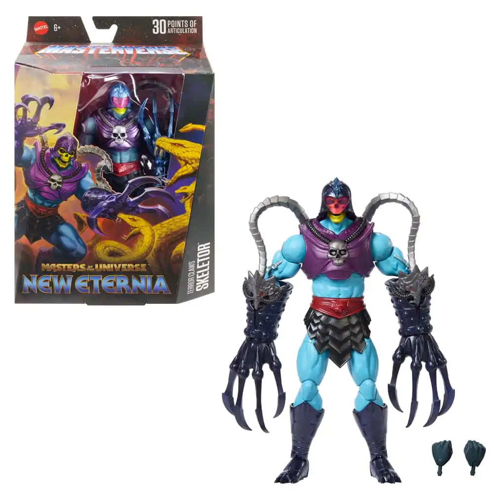Masters of the Universe New Etheria figurină de acțiune Terror Claws Skeletor 18 cm poza produsului