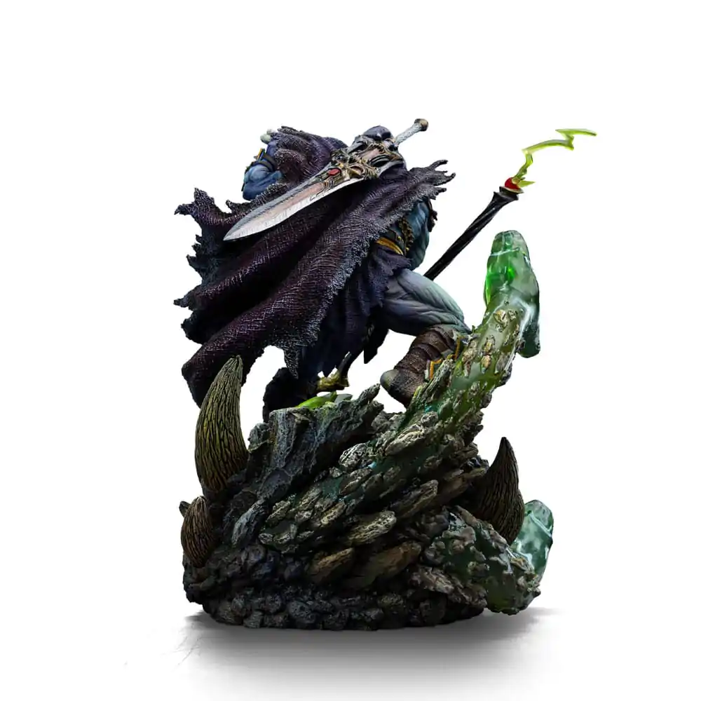 Masters of the Universe Statuie Artă Deluxe Scară 1/10 Skeletor Unleashed 23 cm poza produsului