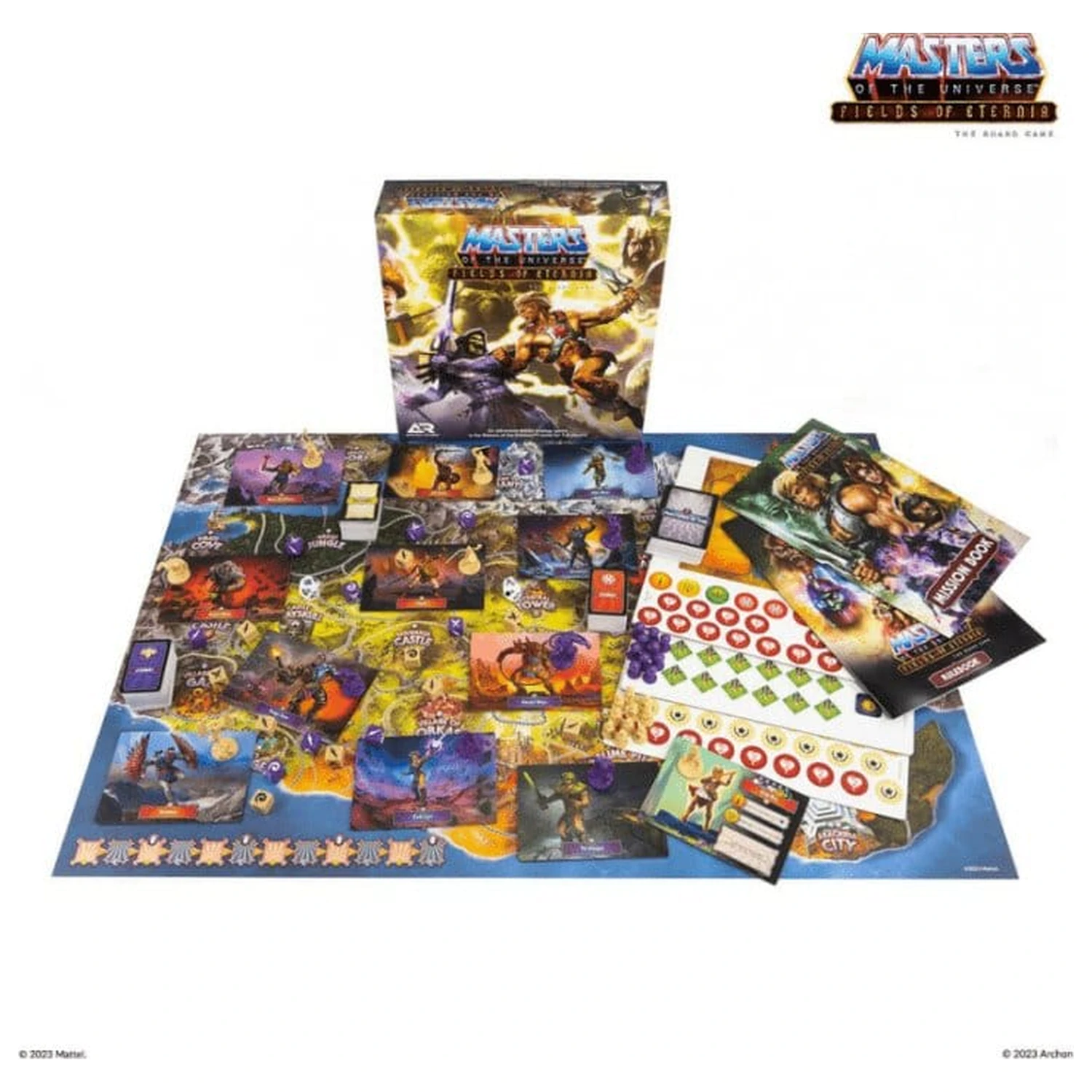 Masters of the Universe Board Game Fields of Eternia Versiune engleza poza produsului