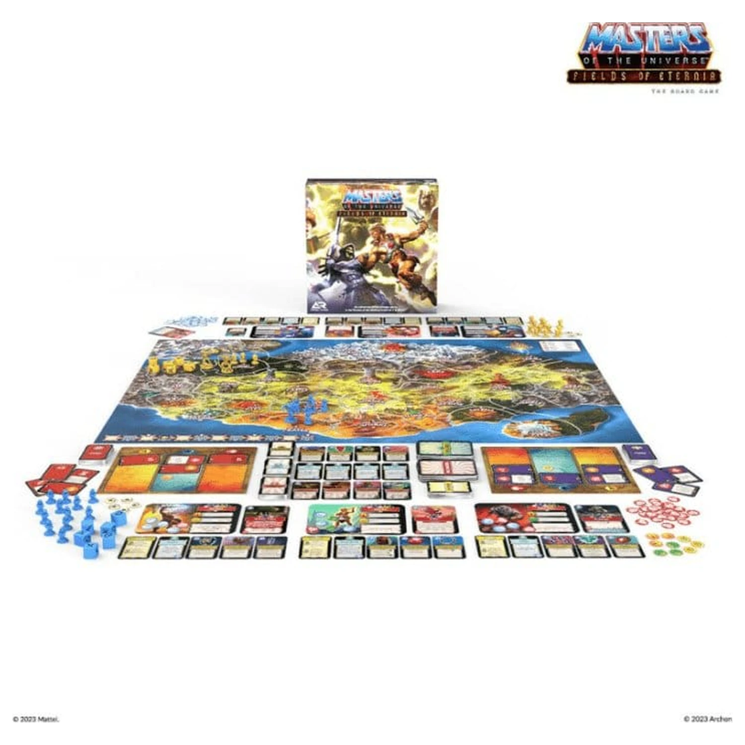 Masters of the Universe Board Game Fields of Eternia Versiune engleza poza produsului