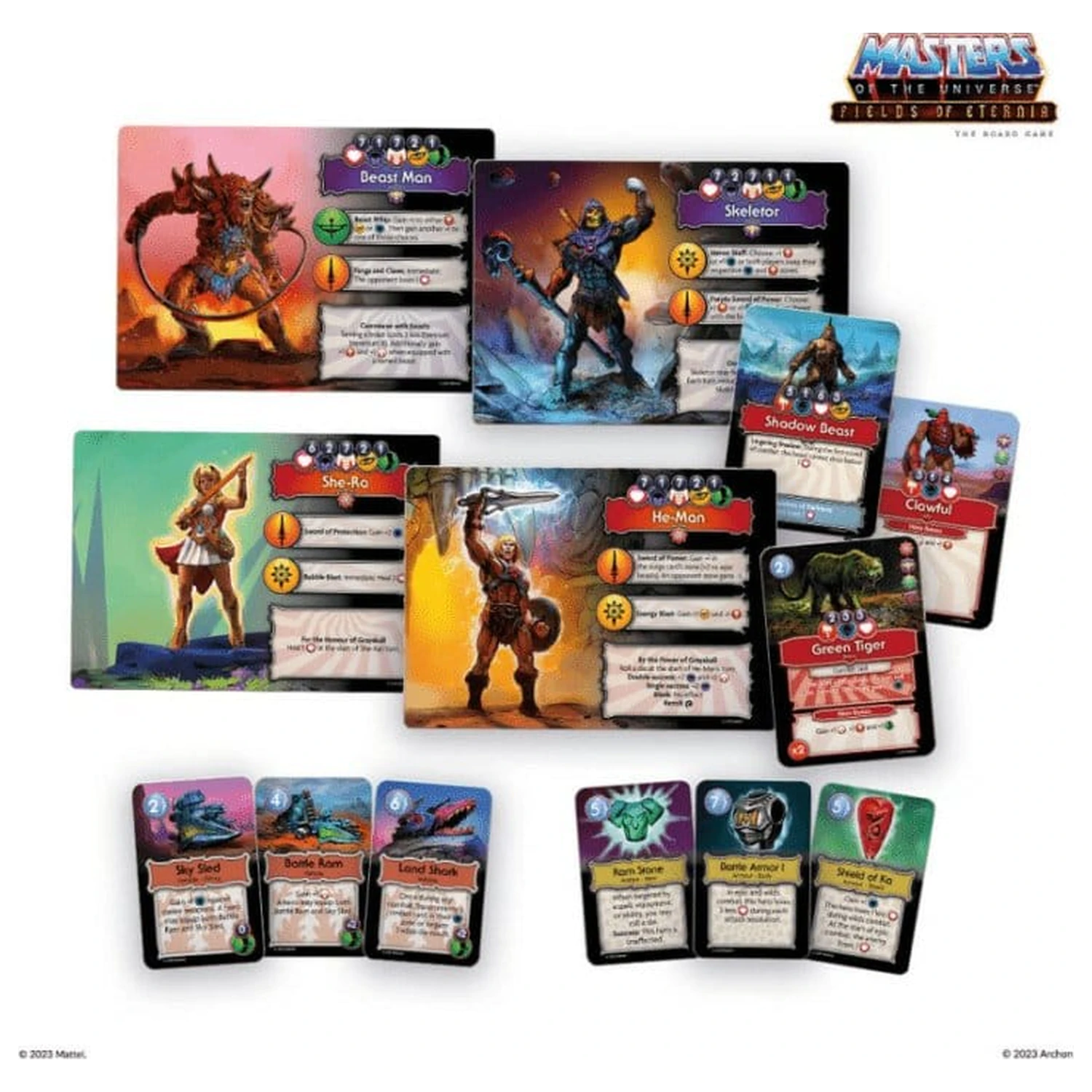 Masters of the Universe Board Game Fields of Eternia Versiune engleza poza produsului