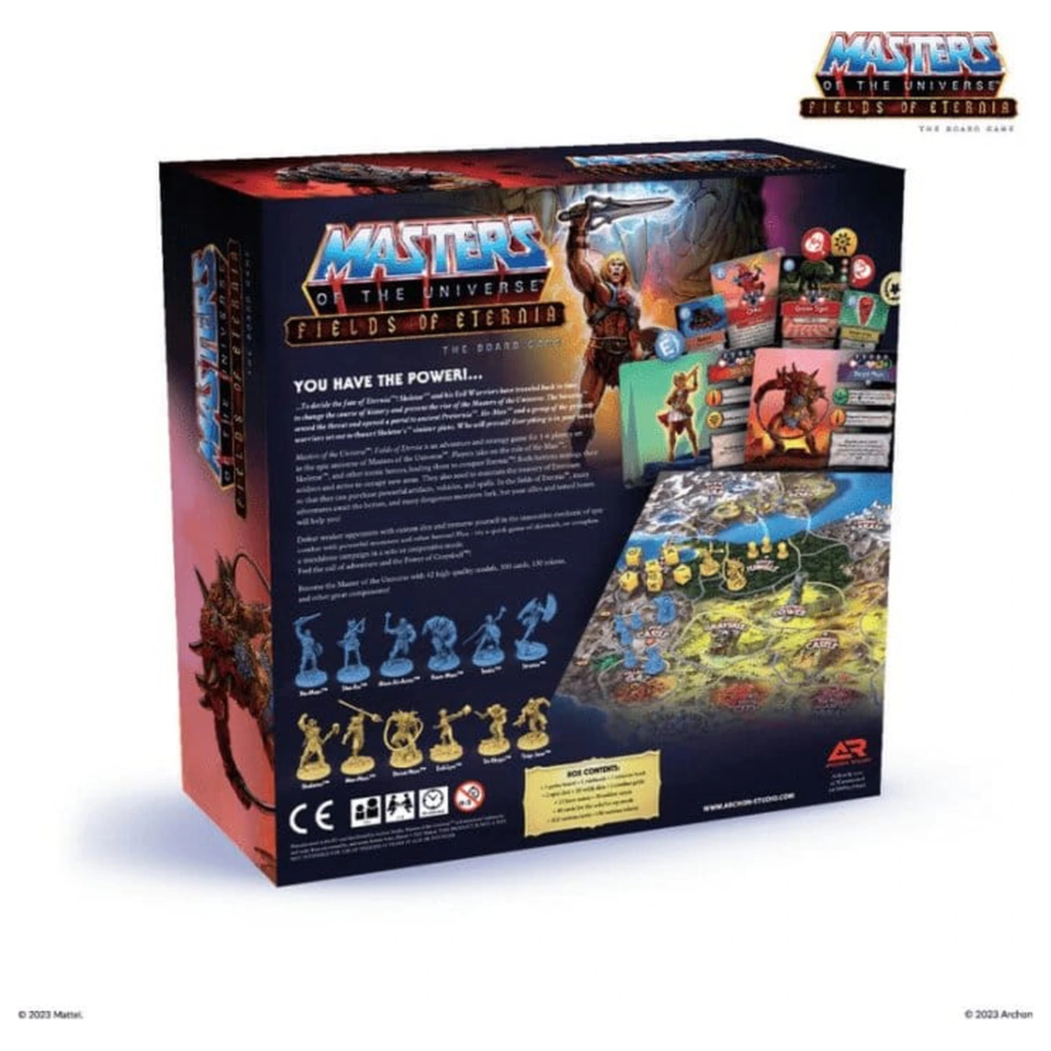 Masters of the Universe Board Game Fields of Eternia Versiune engleza poza produsului