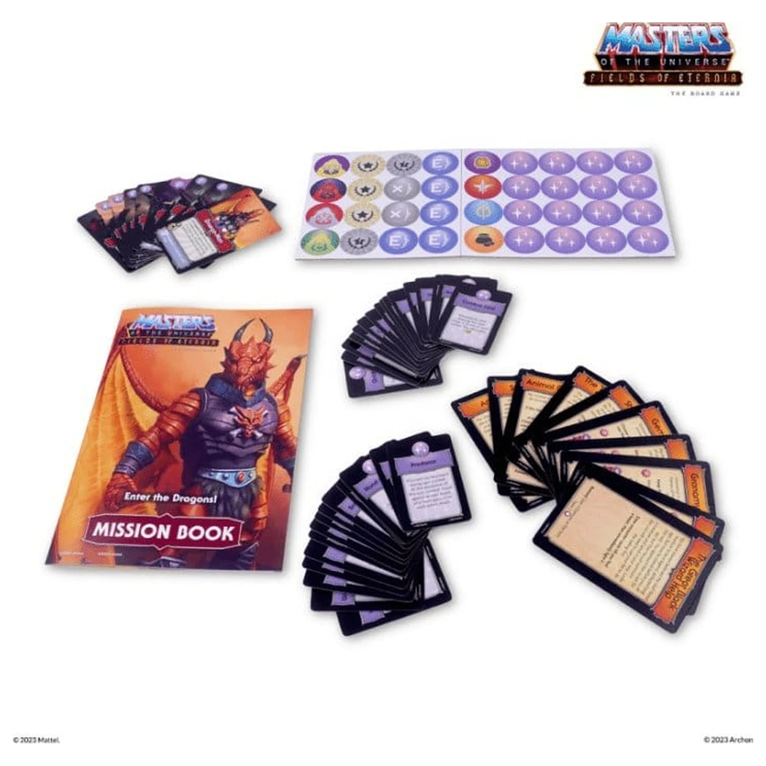 Masters of the Universe Board Game Expansion Fields of Eternia - Enter the Dragons! *English Version* poza produsului
