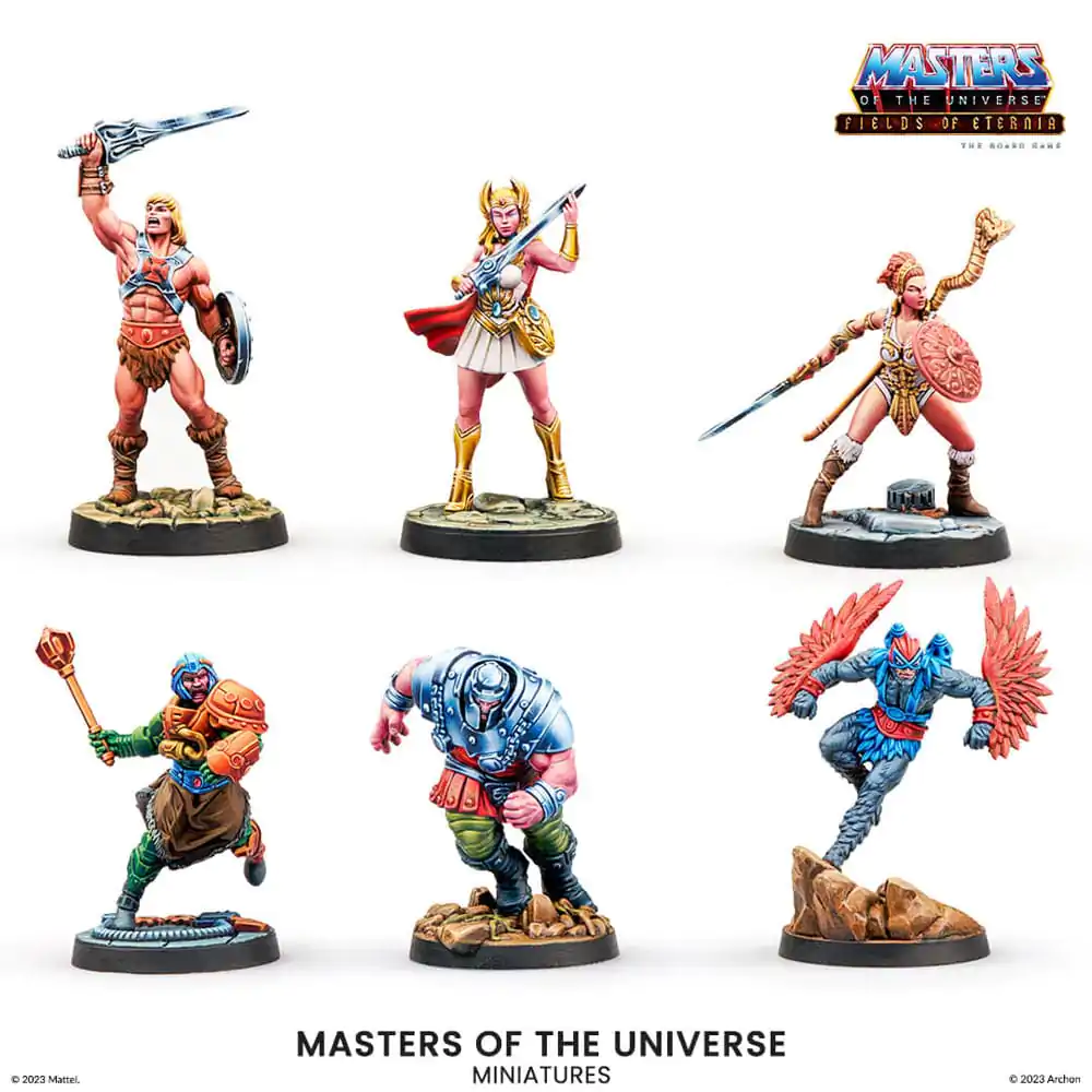 Masters of the Universe Board Game Fields of Eternia Editie Germana poza produsului