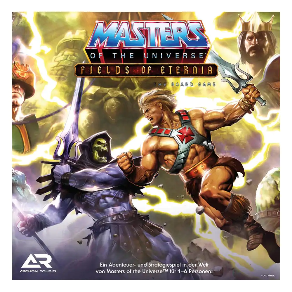 Masters of the Universe Board Game Fields of Eternia Editie Germana poza produsului