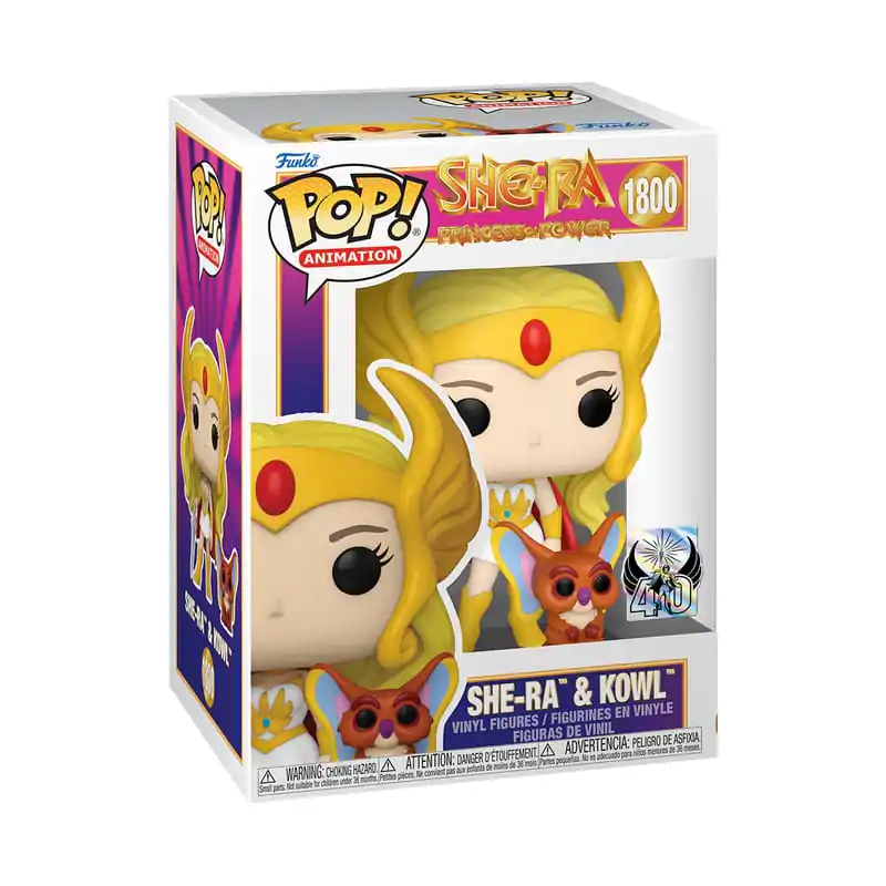 Masters of The Universe Funko POP! & Buddy Figurina Vinyl She-Ra cu Kowl 9 cm poza produsului