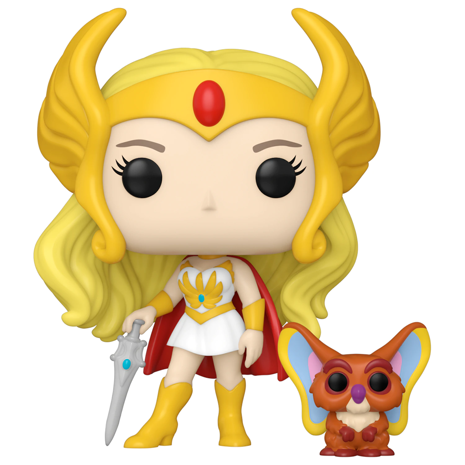 Masters of The Universe Funko POP! & Buddy Figurina Vinyl She-Ra cu Kowl 9 cm poza produsului
