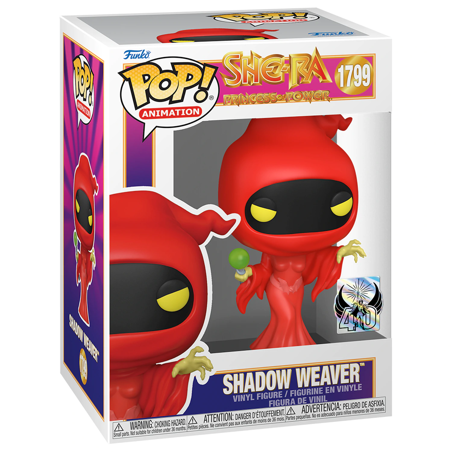 Masters of The Universe Funko POP! Figurina Vinyl She-Ra - Shadow Weaver 9 cm poza produsului