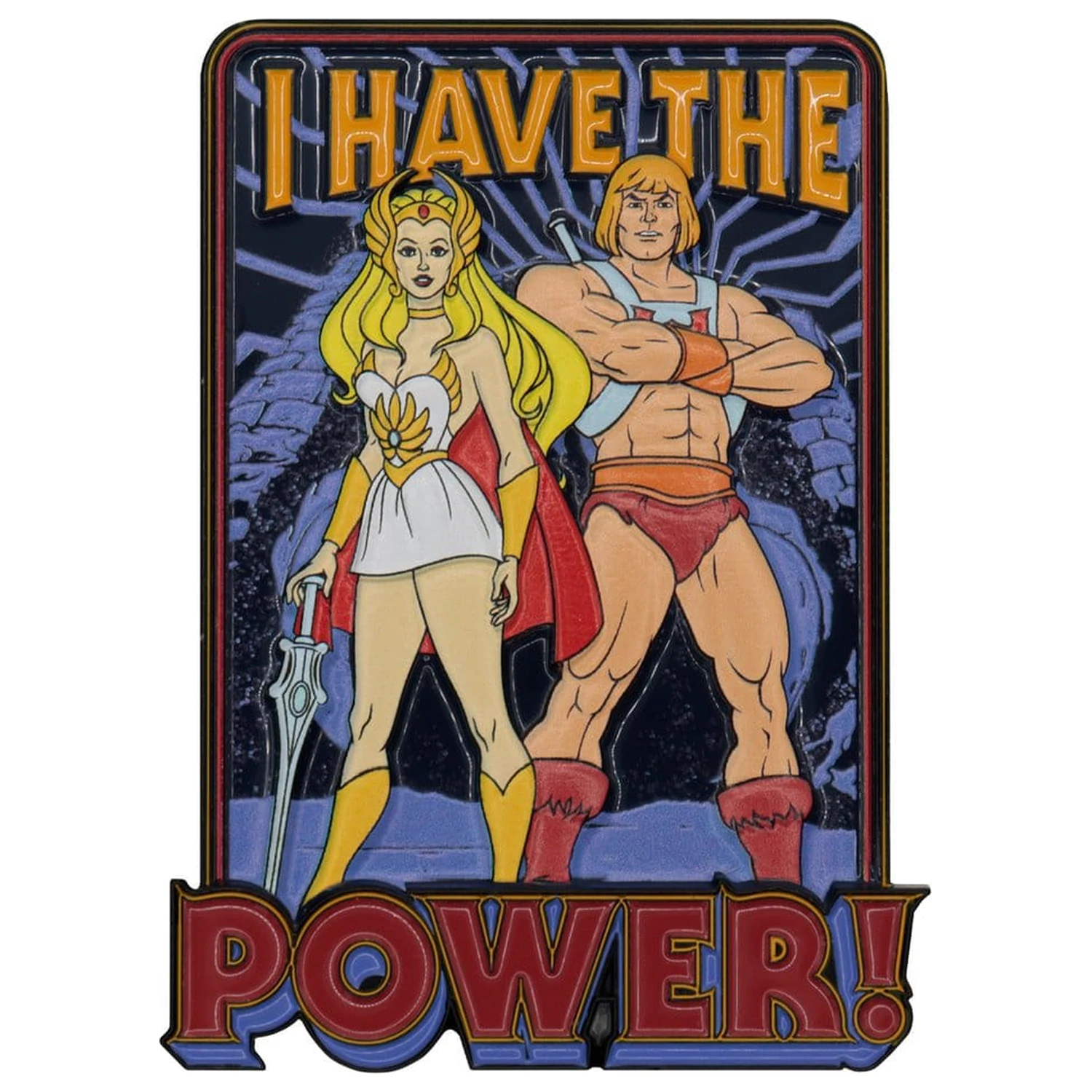Masters of the Universe Ingot He-Man & She-Ra Editie limitata poza produsului