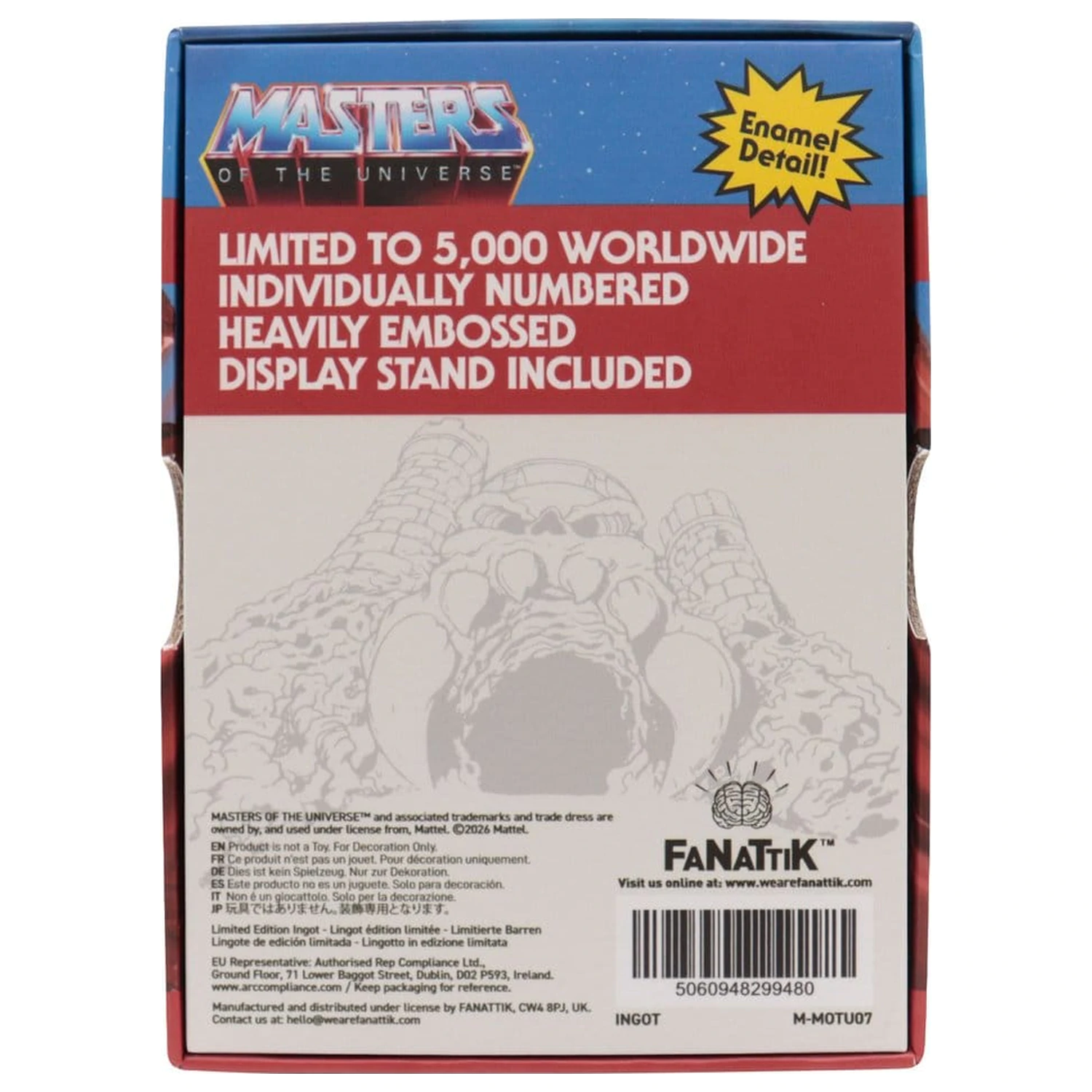 Masters of the Universe Ingot He-Man & She-Ra Editie limitata poza produsului