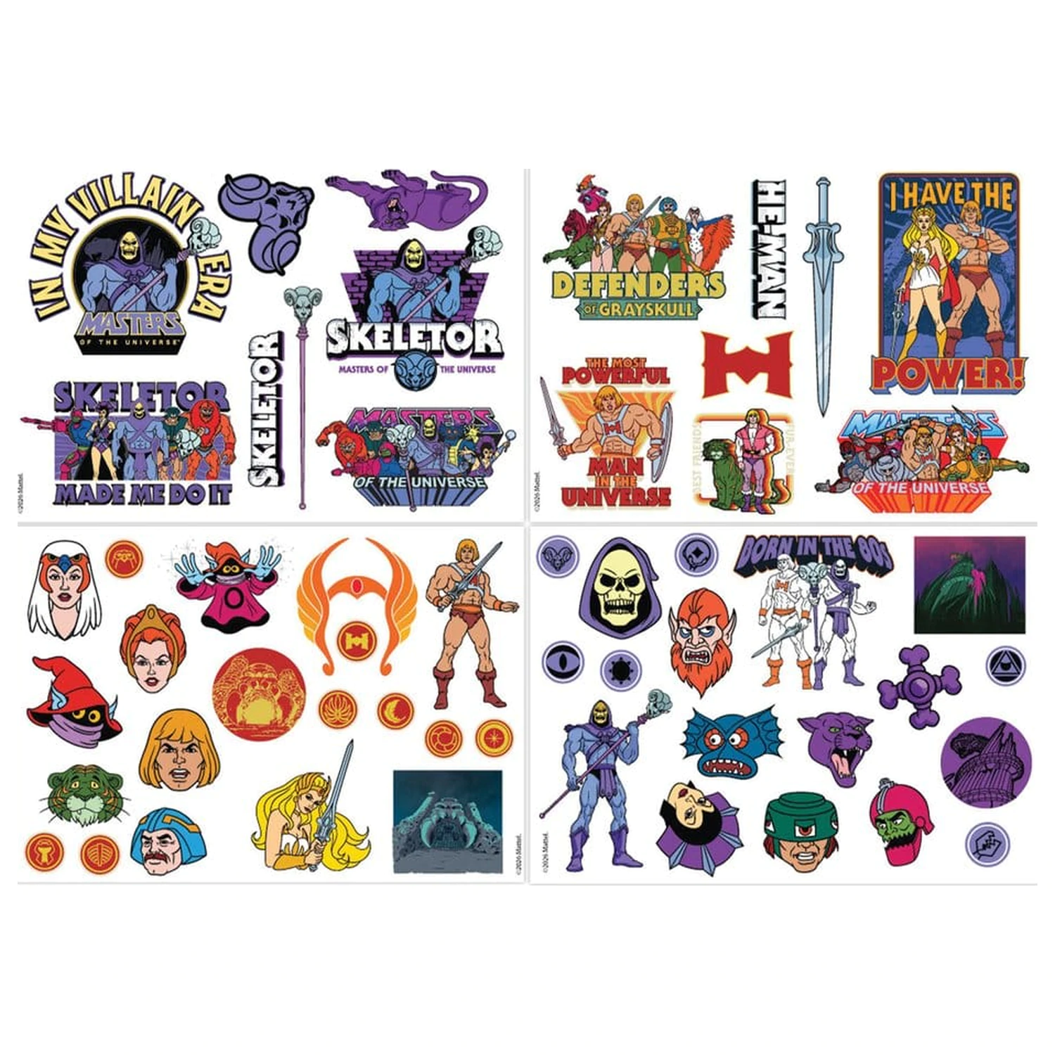 Masters of the Universe Tech pachet de stickere poza produsului