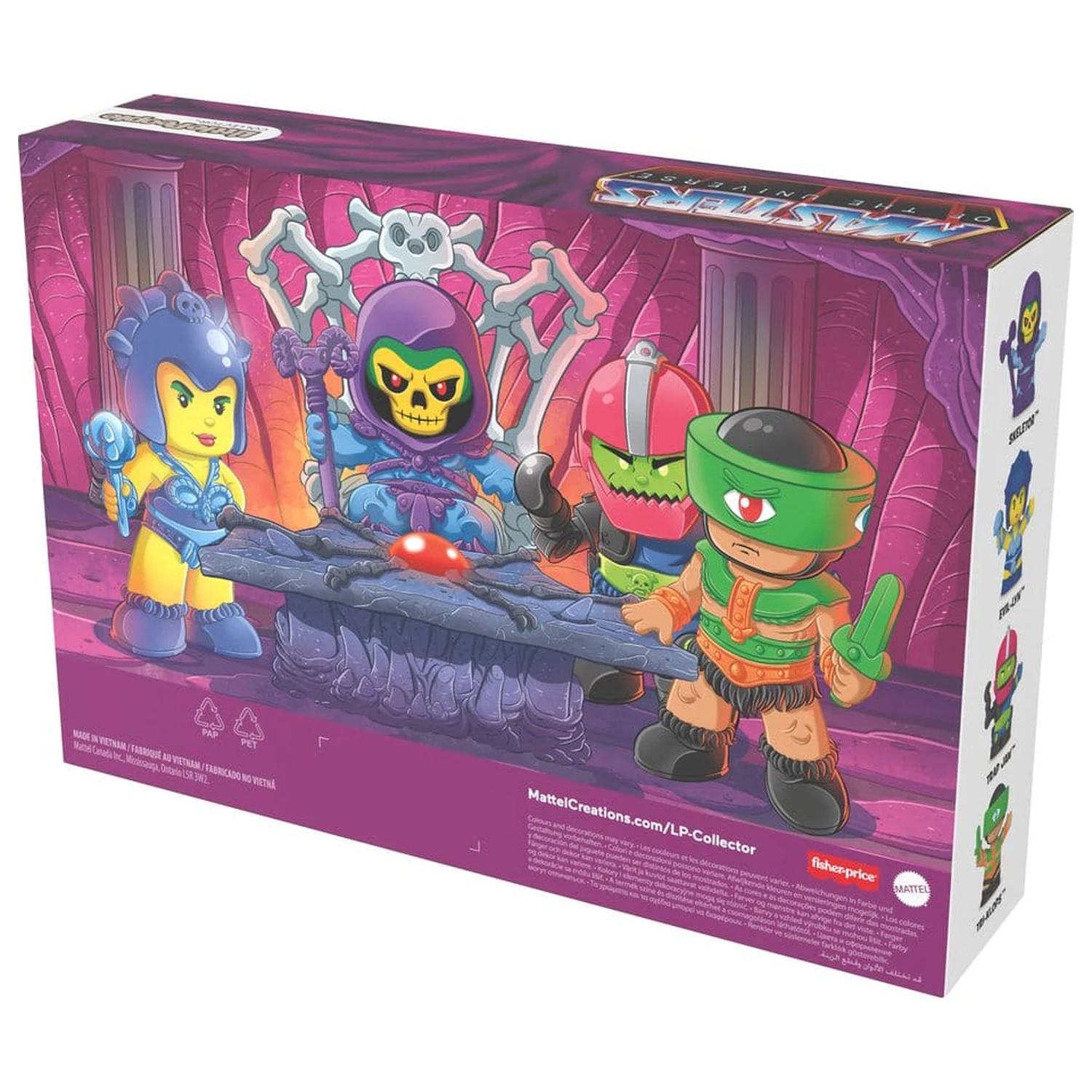 Masters of the Universe Little People Collector Mini Figura 4-Pachet Evil Warriors 7 cm poza produsului