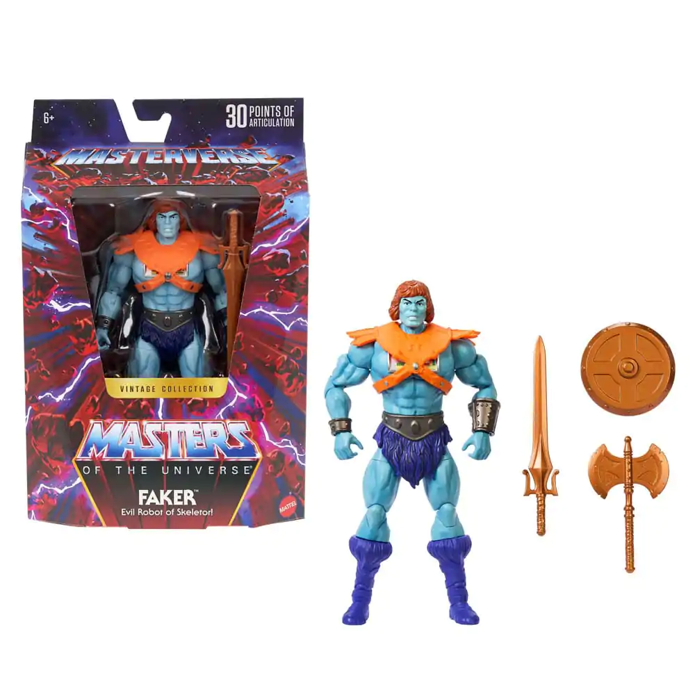 Masters of the Universe Masterverse Vintage Collection Figurina de acțiune Faker 18 cm poza produsului
