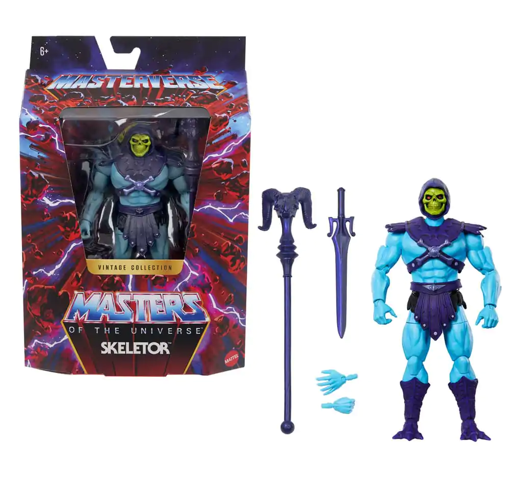 Masters of the Universe Masterverse Vintage Collection figurină de acțiune Skeletor 18 cm poza produsului