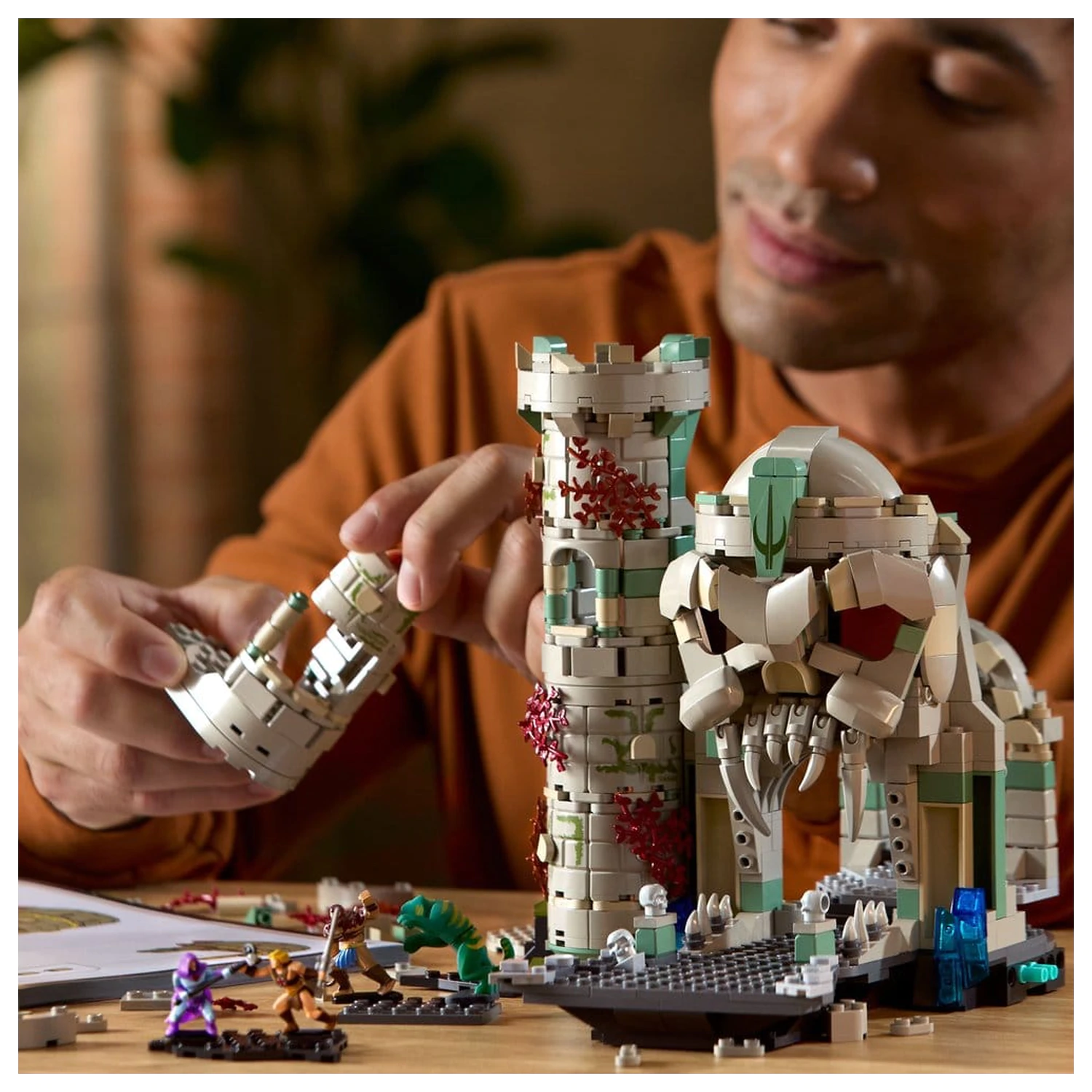 Masters of the Universe Mattel Set constructie Magazin de caramizi Castle Grayskull poza produsului