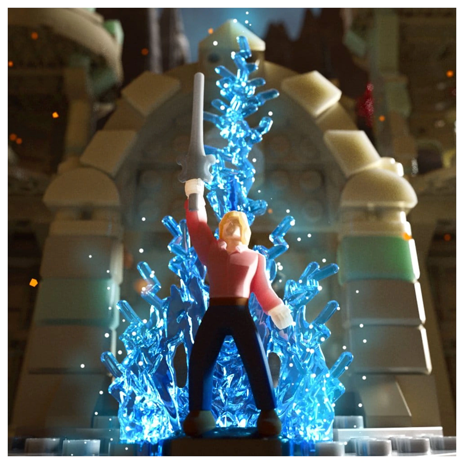 Masters of the Universe Mattel Set constructie Magazin de caramizi Castle Grayskull poza produsului