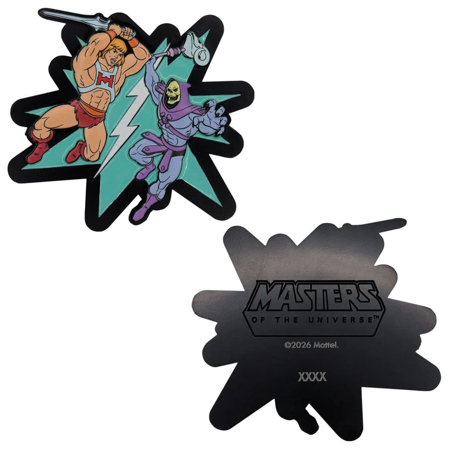 Masters of the Universe Medallion He-Man vs Skeletor Editie Limitata poza produsului