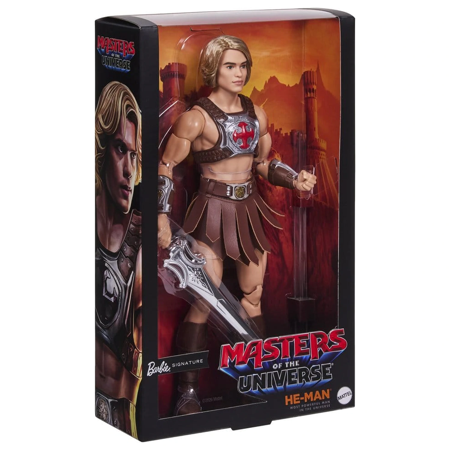 Masters of the Universe Movie 2026 Barbie Signature Papusa He-Man 30 cm poza produsului