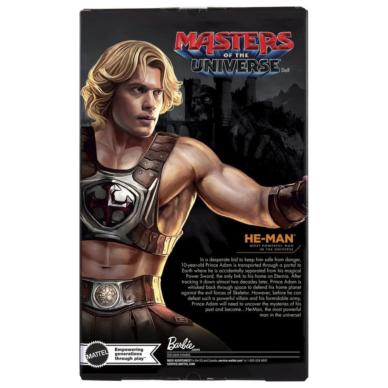 Masters of the Universe Movie 2026 Barbie Signature Papusa He-Man 30 cm poza produsului