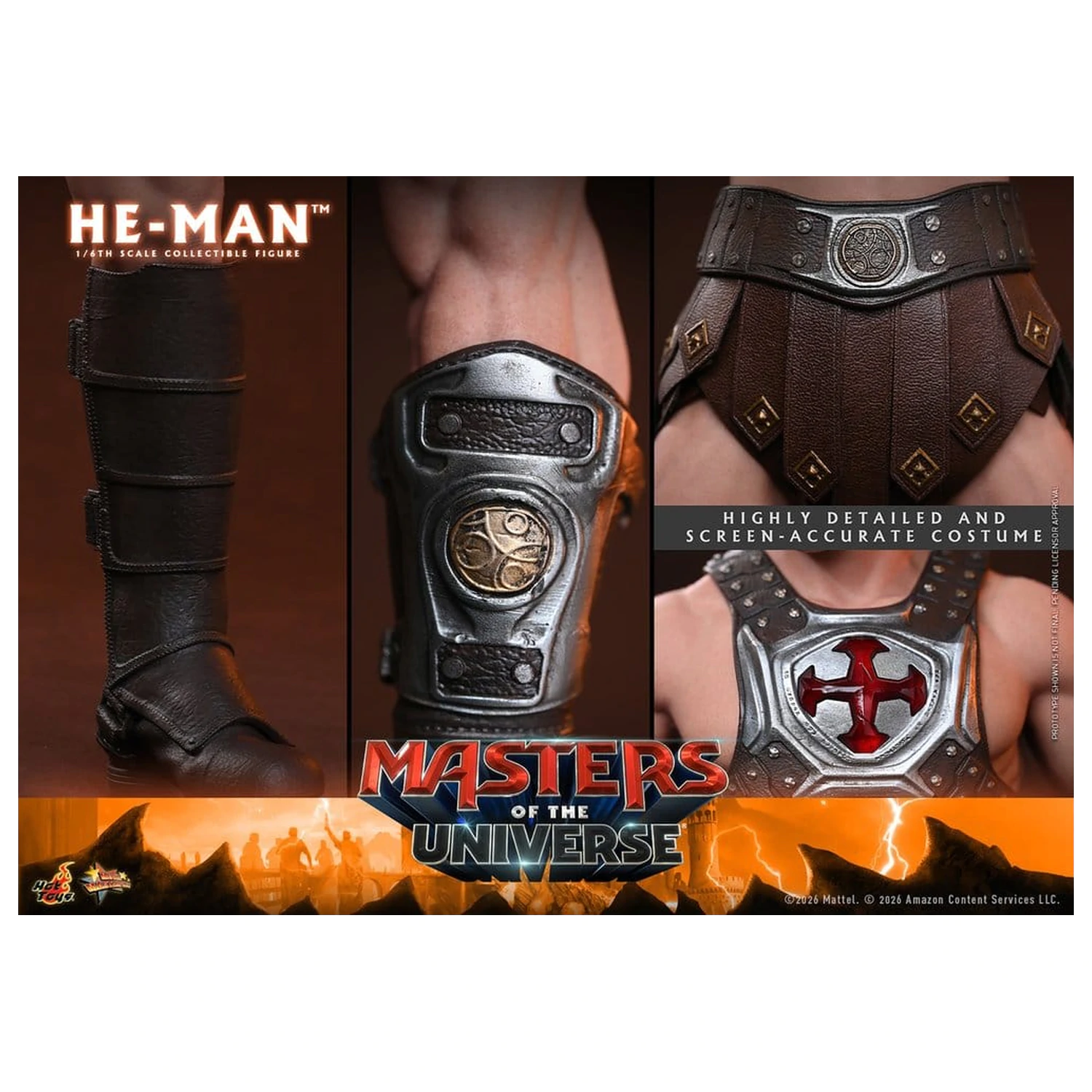 Masters of the Universe Movie Masterpiece Figura de actiune 1/6 He-Man 31 cm poza produsului