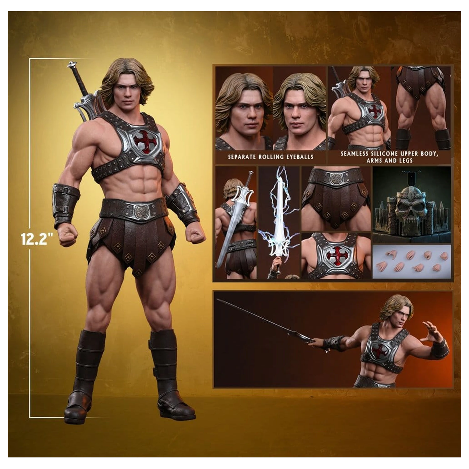 Masters of the Universe Movie Masterpiece Figura de actiune 1/6 He-Man 31 cm poza produsului