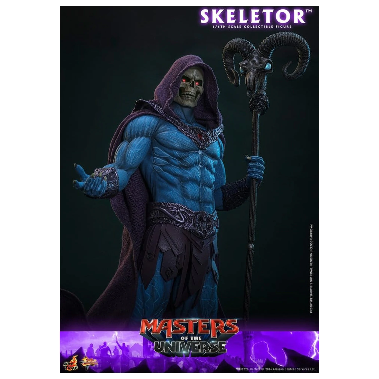 Masters of the Universe Movie Masterpiece Figura de actiune 1/6 Skeletor 31 cm poza produsului