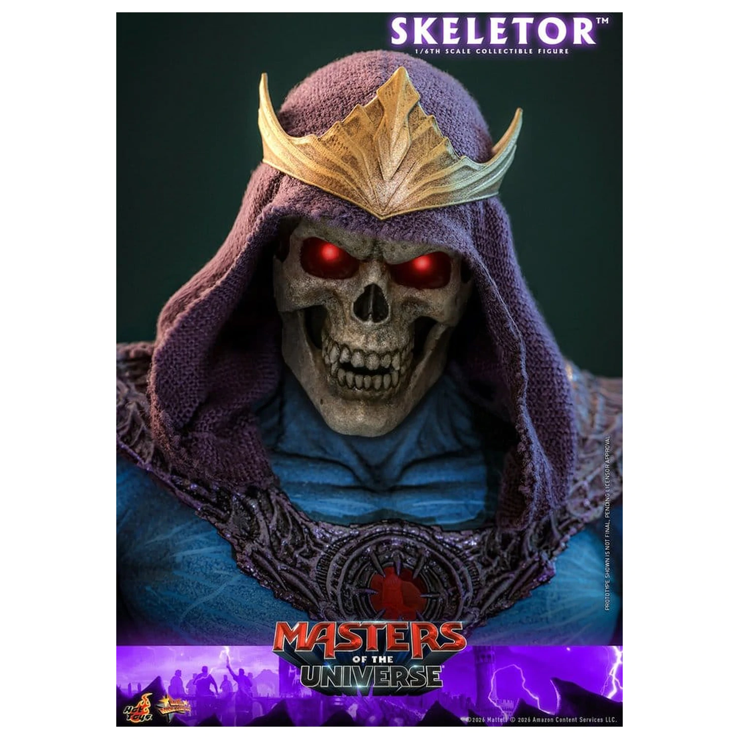 Masters of the Universe Movie Masterpiece Figura de actiune 1/6 Skeletor 31 cm poza produsului