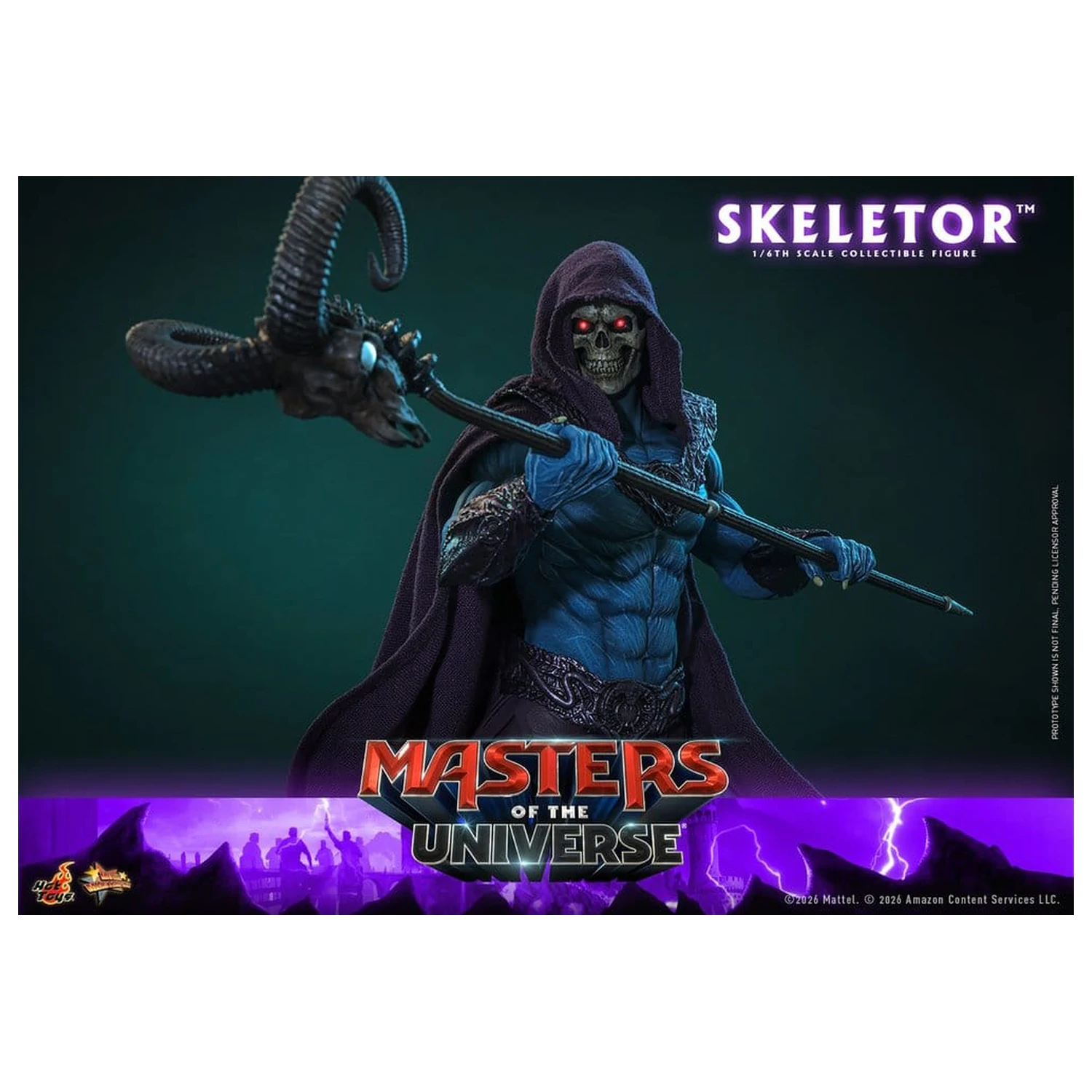 Masters of the Universe Movie Masterpiece Figura de actiune 1/6 Skeletor 31 cm poza produsului
