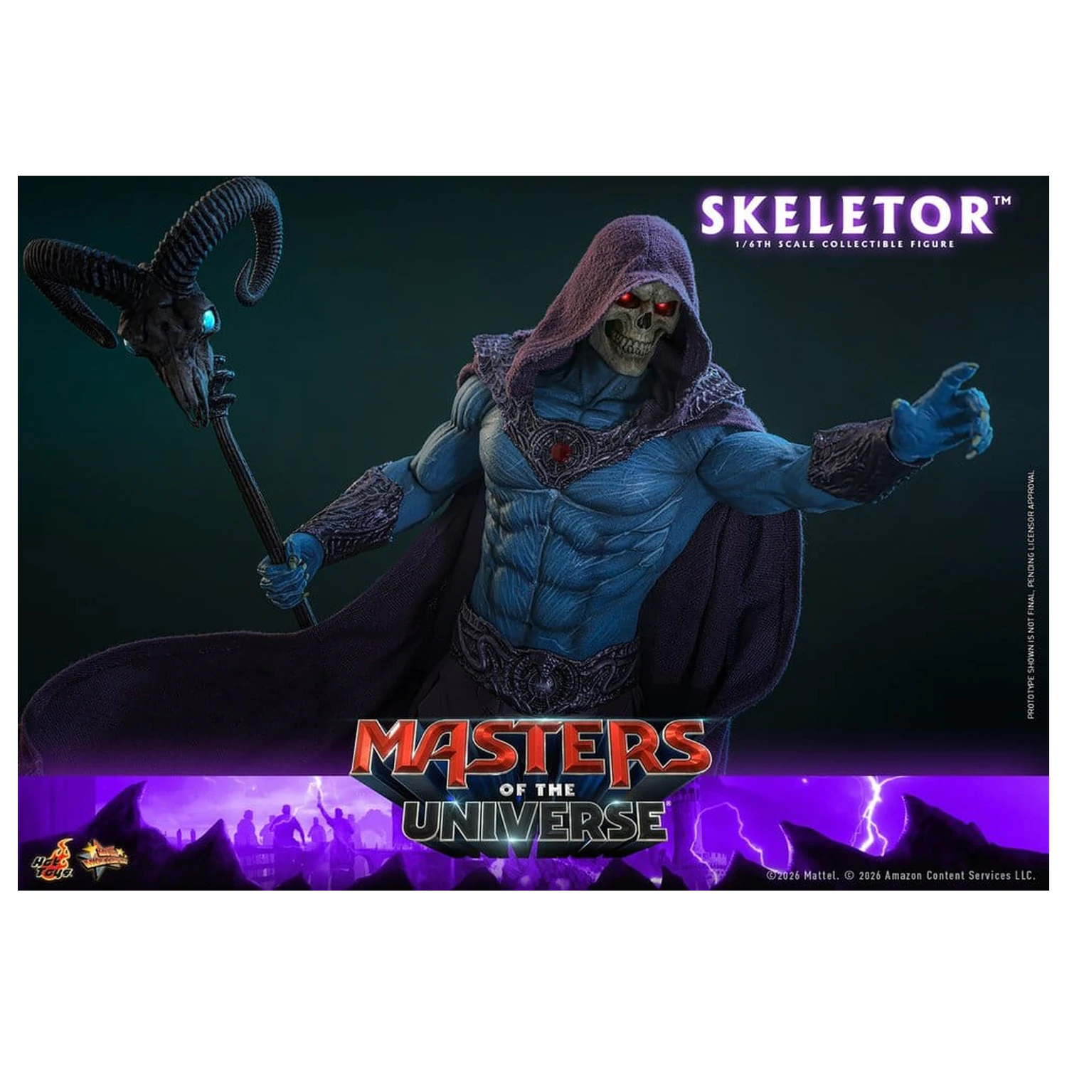 Masters of the Universe Movie Masterpiece Figura de actiune 1/6 Skeletor 31 cm poza produsului