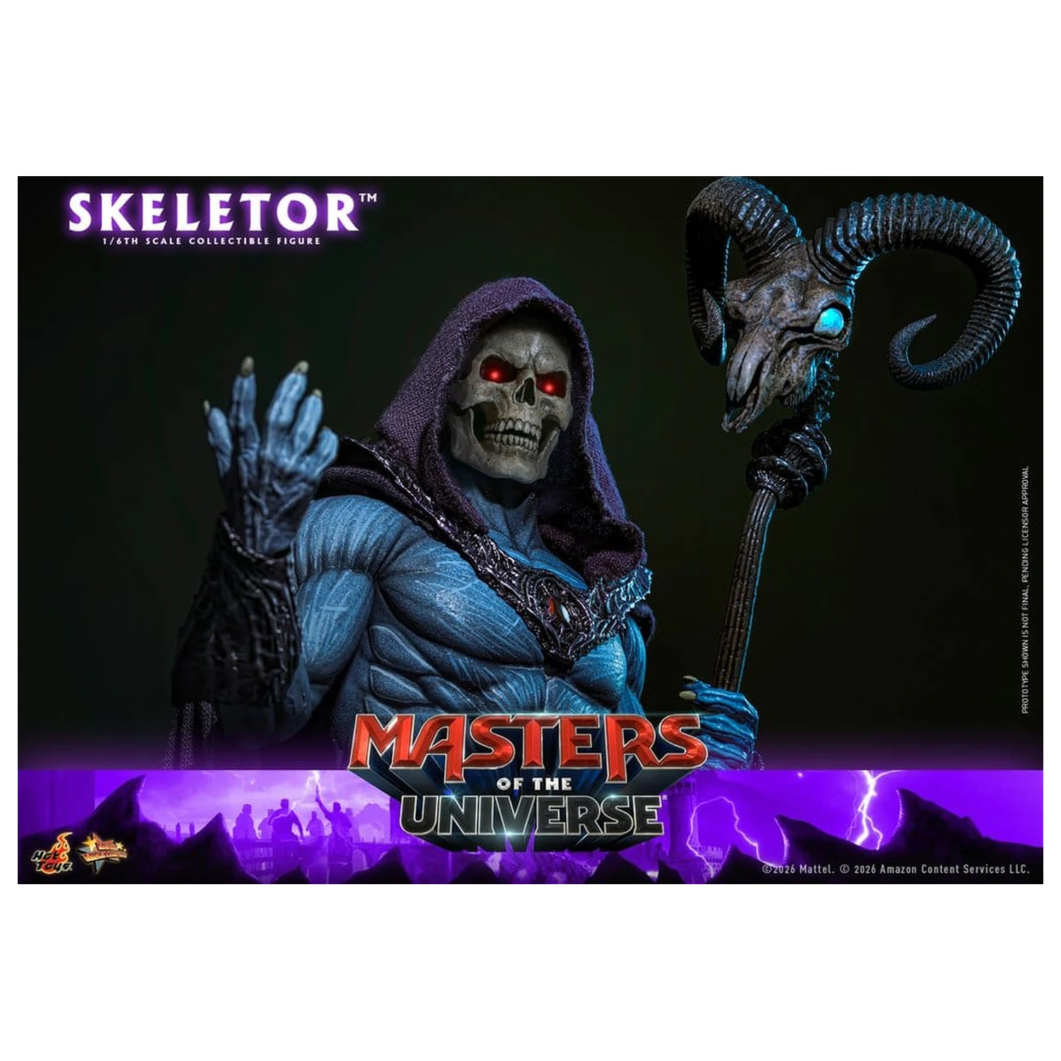 Masters of the Universe Movie Masterpiece Figura de actiune 1/6 Skeletor 31 cm poza produsului