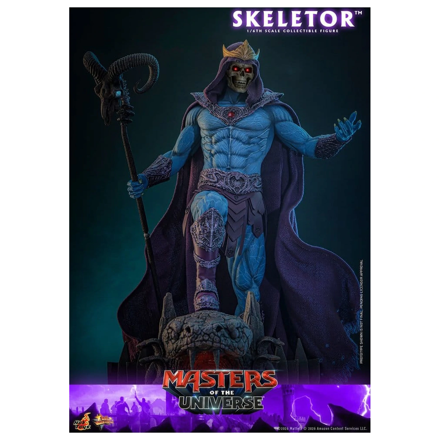 Masters of the Universe Movie Masterpiece Figura de actiune 1/6 Skeletor 31 cm poza produsului