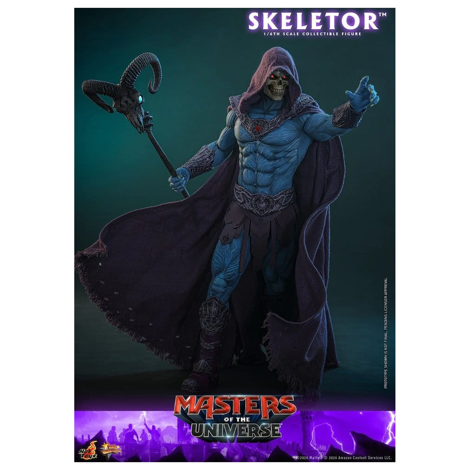 Masters of the Universe Movie Masterpiece Figura de actiune 1/6 Skeletor 31 cm poza produsului
