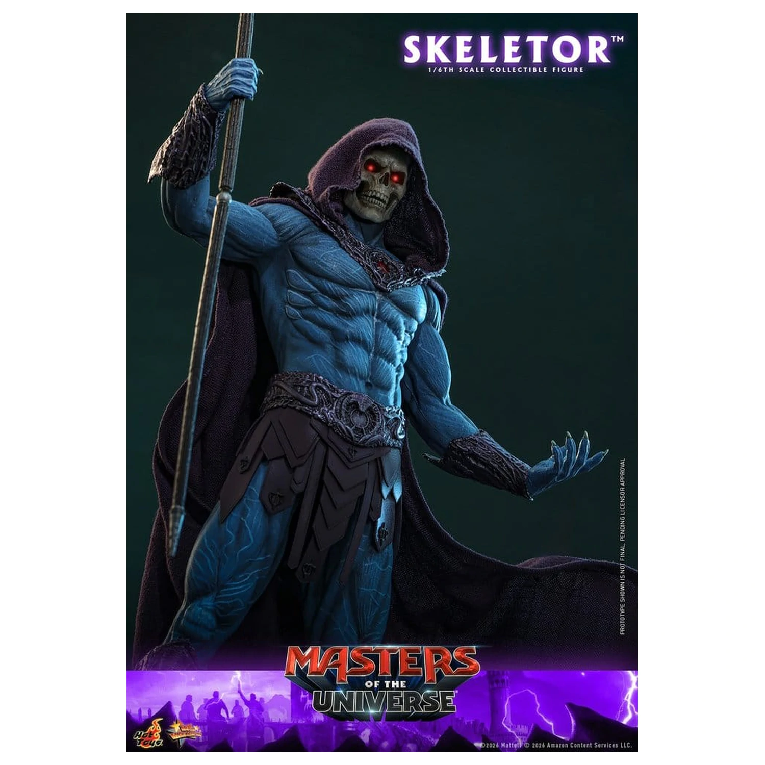 Masters of the Universe Movie Masterpiece Figura de actiune 1/6 Skeletor 31 cm poza produsului