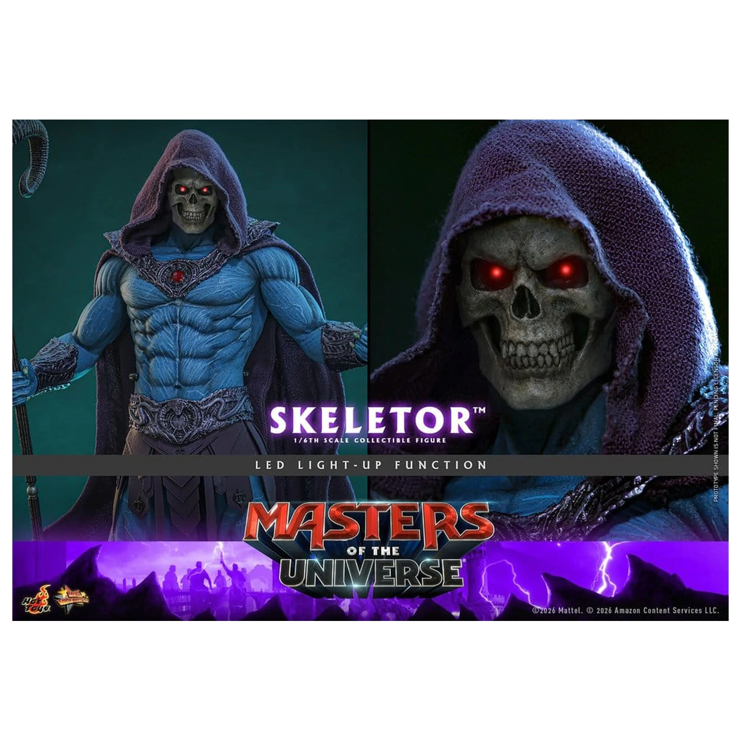 Masters of the Universe Movie Masterpiece Figura de actiune 1/6 Skeletor 31 cm poza produsului