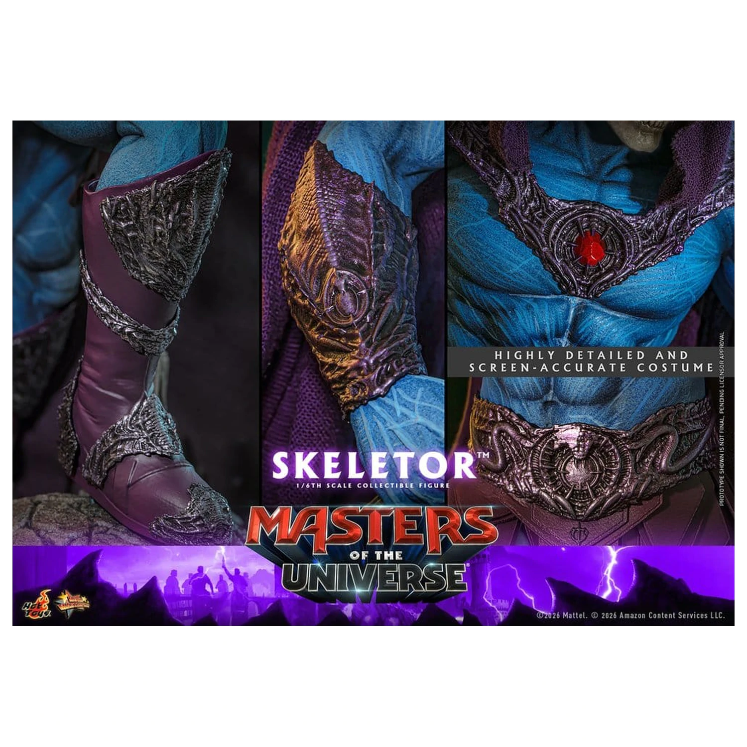 Masters of the Universe Movie Masterpiece Figura de actiune 1/6 Skeletor 31 cm poza produsului