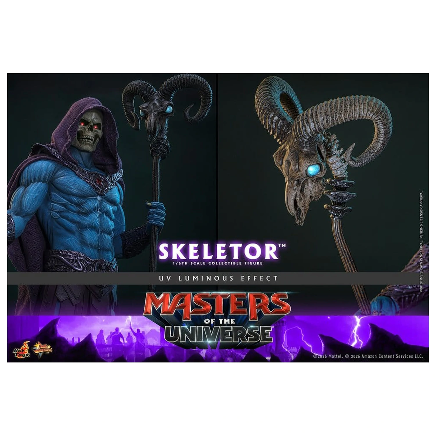 Masters of the Universe Movie Masterpiece Figura de actiune 1/6 Skeletor 31 cm poza produsului